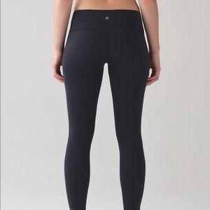 Lululemon Wunder Under Score Jacquard Hero Blue